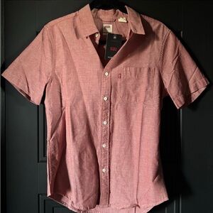 Levi's Men's Red Short Sleeve Shirt